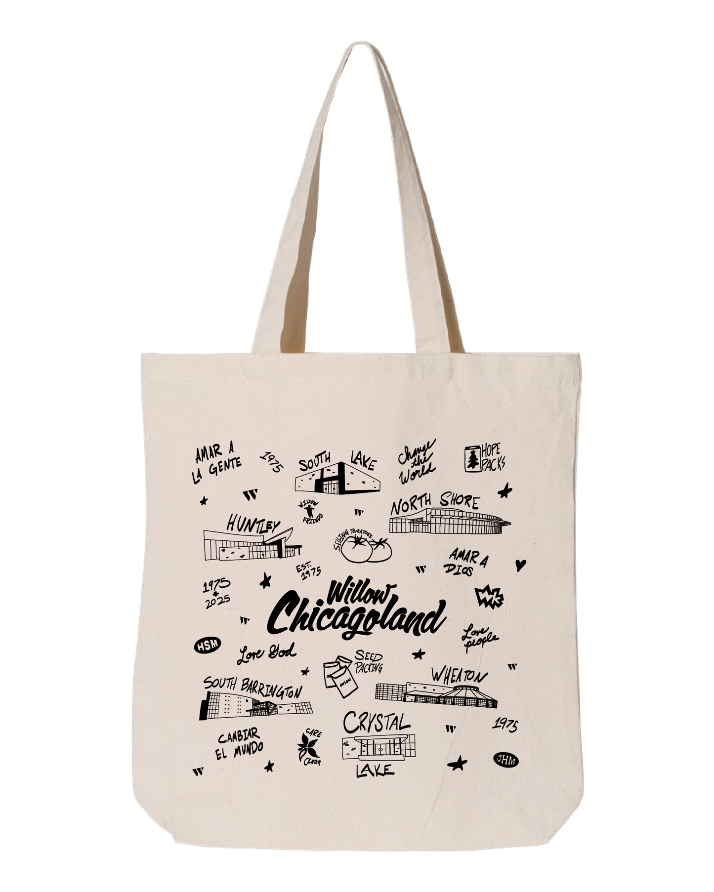 50th Anniversary Willow Chicagoland Tote