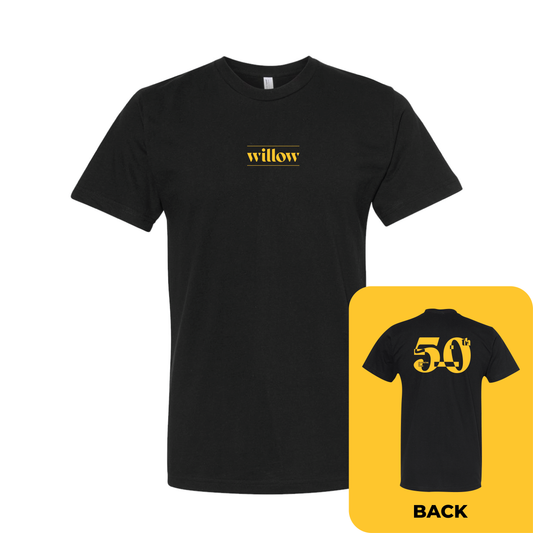 Willow Front - 50th Back Anniversary Unisex Tee