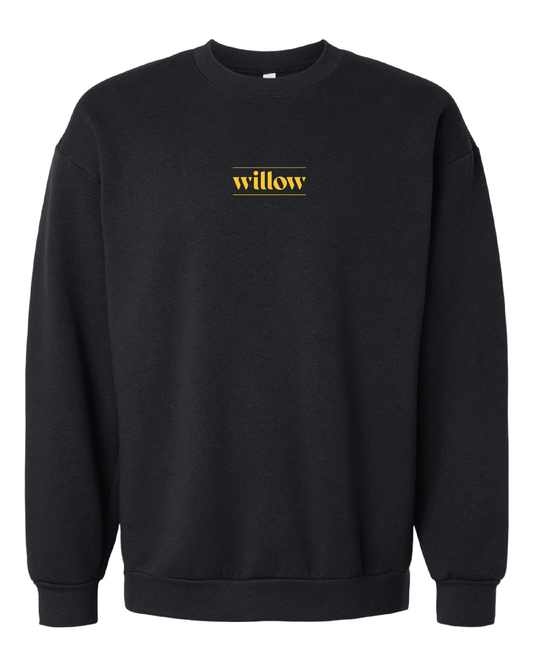 Willow Front Unisex Crewneck Sweatshirt (NO BACK)