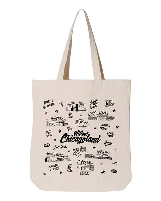 50th Anniversary Willow Chicagoland Tote
